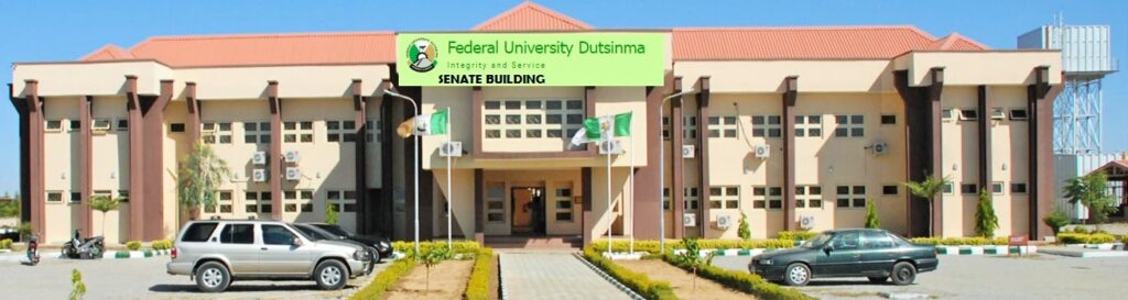 LIST OF COURSES OFFERED, FEDERAL UNIVERSITY DUTSIN-MA