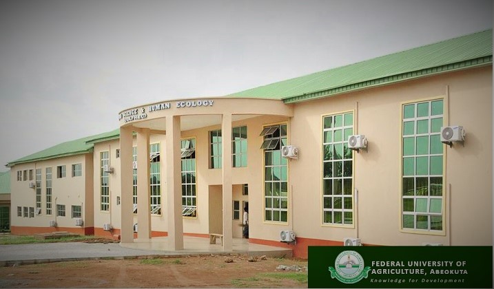 List of courses offered, federal university of agriculture abeokuta