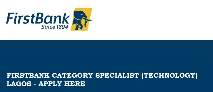 Firstbank Category Specialist Technology