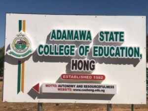 Official list of Courses Offered in Adamawa State College of Education Hong