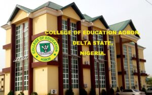 official list of Courses offered in College of Education Agbor Delta State 