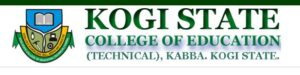 official list of courses offered in Kogi State College of Education (Technical)  Kabba, Kogi State, Nigeria