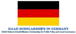 DAAD Scholarships Germany Application 2025 | DAAD Helmut-Schmidt Masters Scholarships for Public Policy and Good Governance | Requirements and How to Apply