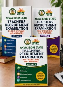 Akwa Ibom State Teachers Recruitment Examination Past Questions and Answers | State Universal Basic Education Board (SUBEB | CBT test | Free PDF Download